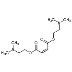 CAS 登录号：86178-63-4， 二[2-(二甲基氨基)乙基](2Z)-2-丁烯二酸酯