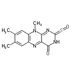 CAS#: 86189-63-1, 7,8,10-Trimethyl-2-sulfinyl-2,10-dihydrobenzo[g]pteridin-4(3H)-one