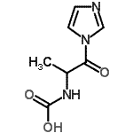 CAS#: 86194-94-7, [1-(1H-Imidazol-1-yl)-1-oxo-2-propanyl]carbamic acid