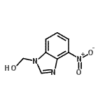 CAS#: 86230-81-1, (4-Nitro-1H-benzimidazol-1-yl)methanol