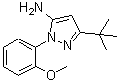 CAS 登录号：862368-61-4， 5-叔丁基-2-(2-甲氧基苯基)吡唑-3-胺