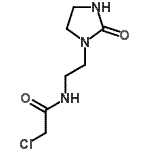 CAS 登录号：86241-63-6， 2-氯-N-[2-(2-氧代-1-咪唑烷基)乙基]乙酰胺