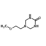 CAS 登录号：86241-88-5， 5-(2-甲氧基乙基)-1,3,5-三嗪烷-2-酮