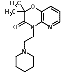 CAS#: 86267-45-0, 2,2-Dimethyl-4-[2-(1-piperidinyl)ethyl]-2H-pyrido[3,2-b][1,4]oxazin-3(4H)-one