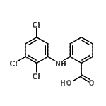 CAS 登录号：86282-71-5， 2-[(2,3,5-三氯苯基)氨基]苯甲酸