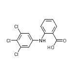 CAS#: 86282-83-9, 2-[(3,4,5-Trichlorophenyl)amino]benzoic acid