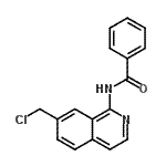 CAS#: 862845-69-0, N-[7-(chloromethyl)-1-isoquinolyl]benzamide