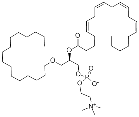 CAS#: 86288-11-1, 1-O-Hexadecyl-2-Arachidonyl-Sn-Glycero-3-Phosphocholine