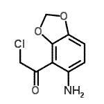 CAS#: 863217-09-8, 1-(5-Amino-1,3-benzodioxol-4-yl)-2-chloroethanone