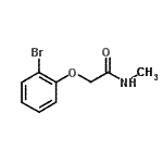 CAS#: 863411-69-2, 2-(2-Bromophenoxy)-N-methylacetamide
