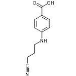 CAS 登录号：86364-37-6， 4-[(3-氰基丙基)氨基]苯甲酸