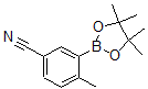 CAS#: 863868-32-0, 2-Methyl-5-cyanophenylboronic acid pinacol ester