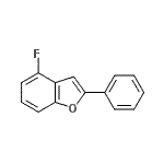 CAS#: 863870-89-7, 4-Fluoro-2-phenyl-1-benzofuran