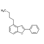 CAS#: 863870-96-6, 4-Butyl-2-phenyl-1-benzofuran