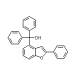 CAS#: 863870-97-7, Diphenyl(2-phenyl-1-benzofuran-4-yl)methanol