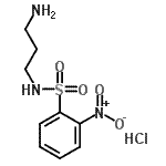 CAS 登录号：863983-46-4， N-(3-氨基丙基)-2-硝基苯磺酰胺盐酸盐(1:1)
