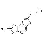 CAS 登录号：863995-89-5， N-乙基呋喃并[3,2-e][1]苯并呋喃-2,7-二胺