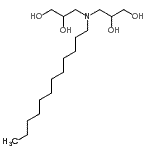 CAS 登录号：86413-75-4， 3,3'-(十二烷基亚胺)二(1,2-丙烷二醇)