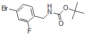 CAS#: 864262-97-5, [(4-Bromo-2-Fluorophenyl)Methyl]-Carbamic Acid 1,1-Dimethylethyl Ester