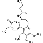 CAS#: 86436-42-2, Ethyl [(7S)-1,2,3,10-tetramethoxy-9-oxo-5,6,7,9-tetrahydrobenzo[a]heptalen-7-yl]carbamate