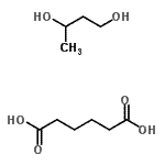 CAS#: 86438-03-1, Hexanedioic acid - 1,3-butanediol (1:1)