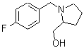 CAS 登录号：864415-55-4， [1-(4-氟苄基)-2-吡咯烷基]甲醇
