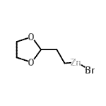 CAS#: 864501-59-7, Bromo[2-(1,3-dioxolan-2-yl)ethyl]zinc