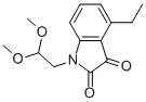 CAS#: 864685-11-0, 1-(2,2-Dimethoxy-Ethyl)-4-Ethyl-1H-Indole-2,3-Dione