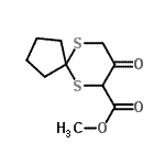 CAS#: 864685-21-2, Methyl 8-oxo-6,10-dithiaspiro[4.5]decane-7-carboxylate