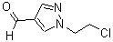 CAS 登录号：864723-36-4， 1-(2-氯乙基)-1H-吡唑-4-甲醛