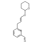 CAS 登录号：864754-35-8， 6-[(2E)-3-(四氢-2H-吡喃-2-基氧基)-2-丙烯-1-基]-2-吡啶甲醛