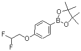 CAS 登录号：864754-48-3， 4-(2,2-二氟乙氧基)苯硼酸频哪醇酯