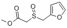 CAS 登录号：864759-49-9， (呋喃-2-基甲烷亚磺酰)-乙酸甲酯