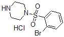 CAS 登录号：864759-56-8， 4-(2-溴-苯磺酰基)-哌嗪盐酸盐