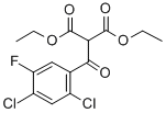 CAS 登录号：86483-50-3， 2-(2,4-二氯-5-氟-苯甲酰基)-丙二酸二乙酯