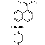 CAS#: 86516-36-1, N,N-Dimethyl-5-(1-piperazinylsulfonyl)-1-naphthalenamine