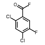 CAS#: 86522-92-1, 2,4-Dichloro-5-fluorobenzoyl fluoride