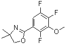 CAS#: 865246-09-9, 4,4-Dimethyl-2-(2,4,5-trifluoro-3-methoxyphenyl)-4,5-dihydro-1,3-oxazole