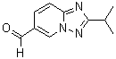 CAS 登录号：865443-95-4， 2-异丙基[1,2,4]三唑并[1,5-a]吡啶-6-甲醛