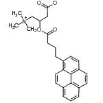 CAS 登录号：86563-95-3， 3-{[4-(1-芘基)丁酰基]氧基}-4-(三甲基铵基)丁酸酯