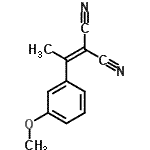 CAS 登录号：86604-43-5， [1-(3-甲氧基苯基)亚乙基]丙二腈