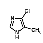 CAS#: 86604-94-6, 4-Chloro-5-methyl-1H-imidazole