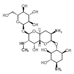 CAS#: 86630-31-1, (2R,3S,4R,4aR,6S,7R,8aS)-7-Amino-6-{[(1R,2R,3S,4R,6S)-4-amino-2,3,6-trihydroxycyclohexyl]oxy}-4-hydroxy-3-(methylamino)octahydropyrano[3,2-b]pyran-2-yl alpha-D-glucopyranoside
