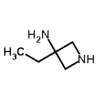 CAS#: 866432-22-6, 3-Ethyl-3-azetidinamine