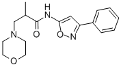 CAS#: 86683-57-0, alpha-Methyl-N-(3-Phenyl-5-Isoxazolyl)-4-Morpholinepropanamide