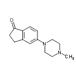CAS#: 866849-23-2, 5-(4-methylpiperazin-1-yl)indan-1-one