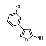 CAS#: 86685-97-4, 3-(3-Methylphenyl)-1,2-oxazol-5-amine