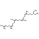 CAS 登录号：86699-75-4， (4Z,8Z,12Z,16Z)-N,N-二乙基-4,8,13,17,21-五甲基-4,8,12,16,20-二十二碳五烯-1-胺