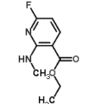CAS#: 86724-83-6, Ethyl 6-fluoro-2-(methylamino)nicotinate