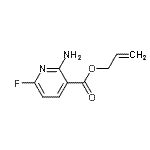 CAS#: 86724-92-7, Allyl 2-amino-6-fluoronicotinate